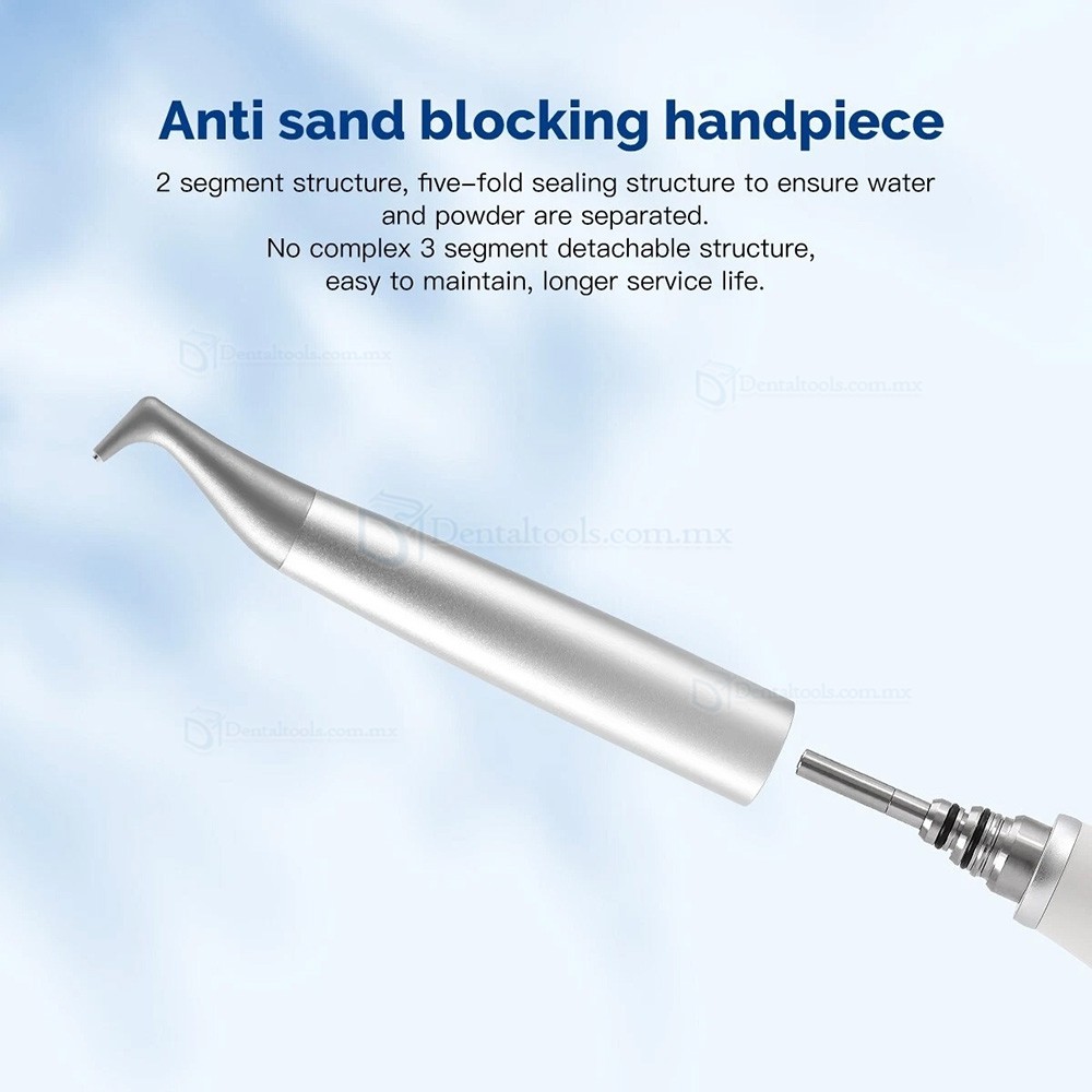 VRN AH-1/AH-2 Pieza de mano para aeropulido dental compatible con EMS AIR-FLOW